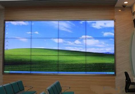 安乡液晶拼接屏的另类用法。